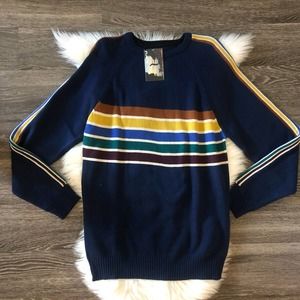 Kavu Ketchum Knit Striped Sweater